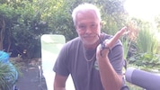 Werner Stangl mit einem der vielen tierischen Urlaubsmitbringsel