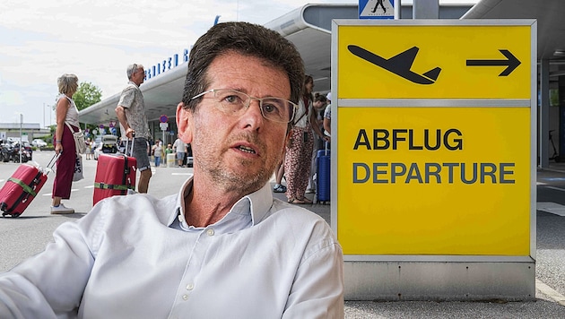 Flughafen-Graz-Boss Wolfgang Grimus: „Entscheidung der AUA war absehbar.“
