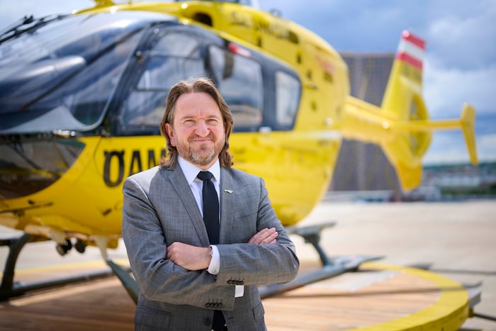 Marco Trefanitz von der ÖAMTC-Flugrettung