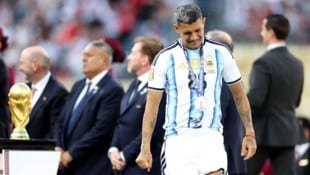 Facundo Medina nach dem verlorenen WM-Finale?
