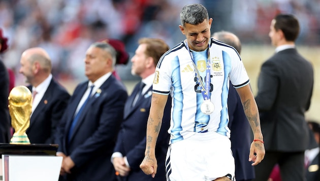Facundo Medina nach dem verlorenen WM-Finale?
