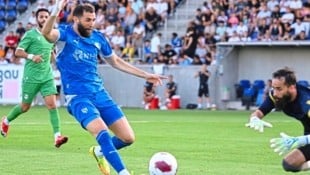 Karim Benzema gab sich in Neustadt die Ehre