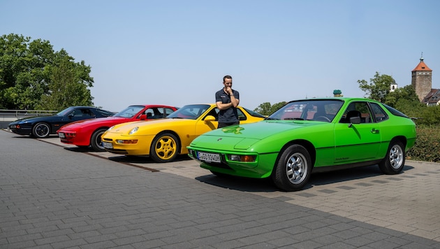 Viele Porsche-Fans waren lange skeptisch gegenüber 924, 968, 944 und 928 (v.li.). Nun sind diese ...