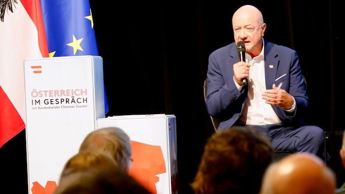 Bundeskanzler Christian Stocker (ÖVP) entschuldigte sich für seine Aussage.