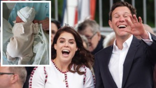 Baby-Glück für Prinzessin Eugenie und Jack Brooksbank: Nach zwei Söhnen hat das Paar nun eine ...