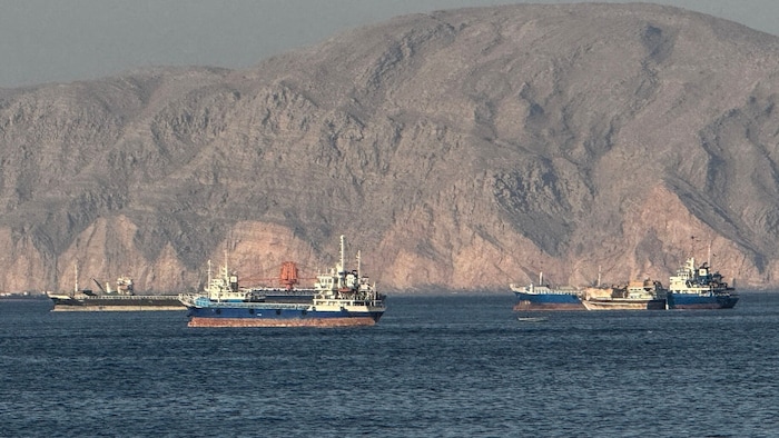 Der Schiffsverkehr auf der Straße von Hormuz stockt – nur wenige Güterschiffe passieren derzeit ...