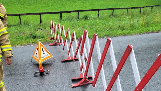 Die Gemeindestraße konnte wieder freigegeben werden. Bei den Forststraßen wird das noch dauern.
