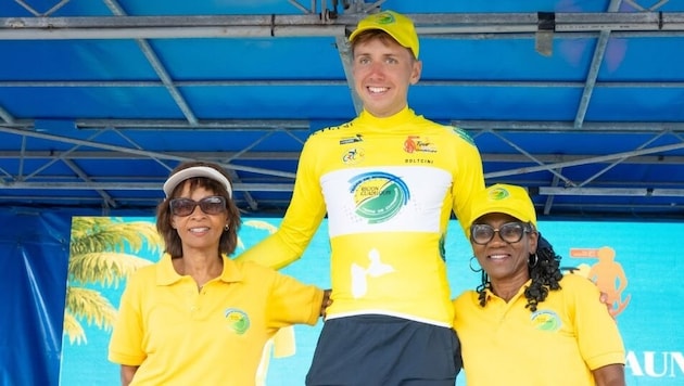 Tobias Nolde fährt in der Karibik ab sofort im Gelben Trikot.
