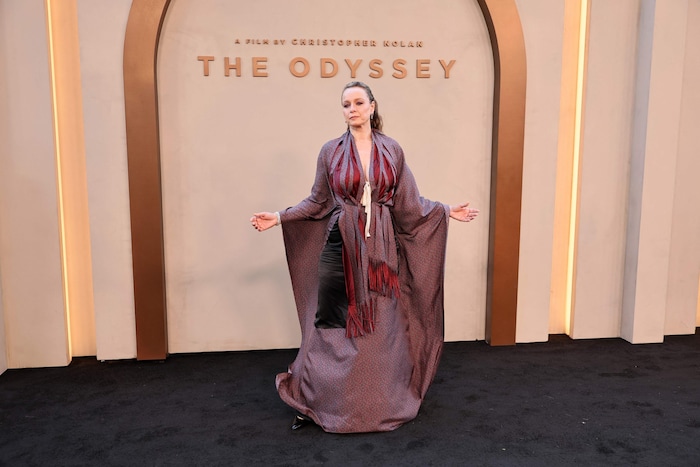 Samantha Morton bei der New-York-Premiere von „Die Odyssee“.