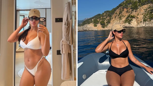 Georgina Rodriguez wehrte sich gegen die Kritik an ihren Instagram-Fotos.