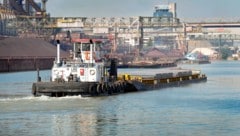 Für gewöhnlich transportiert die Voestalpine Materialien auch per Schiff in ihre Werke.