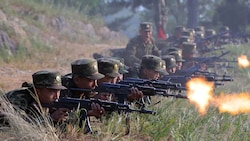 In der russischen Region Kursk sind etwa 9500 Streitkräfte aus Nordkorea stationiert ...