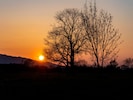 Nach einem sonnigen Tag erwartet uns eine klare Nacht.