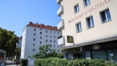 Der Tatort, eine Wohnhausanlage in Wien-Brigittenau