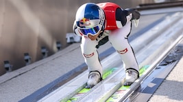 Johannes Lamparter kam im Training zu Sturz.
