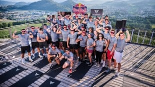 Ein gemeinsames Gruppenfoto nach dem Training durfte nicht fehlen.