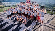 Ein gemeinsames Gruppenfoto nach dem Training durfte nicht fehlen.