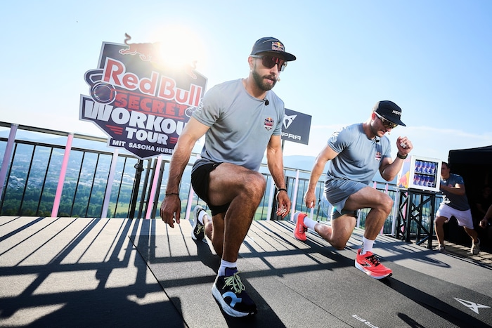 Auch Hyrox-Weltmeister Alex Roncevic war als geheimer Stargast mit von der Partie.