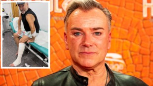 Schmerzhafte Folgen eines Verkehrsunfalls: Uwe Kröger fällt mit Schürfwunden am ganzen Körper ...