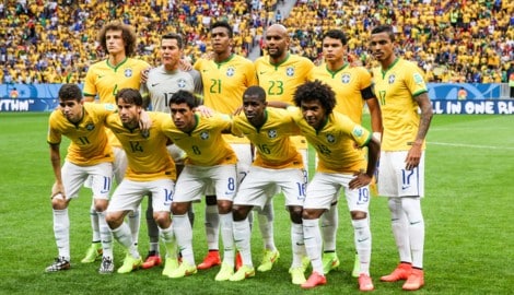 Brasiliens Nationalteam.