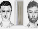 Diese zwei Täter werden gesucht. Sie könnten auch diese Halskette geraubt haben. 