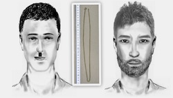 Diese zwei Täter werden gesucht. Sie könnten auch diese Halskette geraubt haben. 