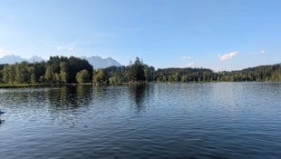 Die extreme Hitzewelle belastet die Tiroler Seen. Hohe Temperaturen und niedrige Wasserstände ...