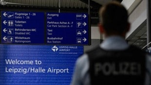 Die Drohne mit der Sprengvorrichtung war in der Nacht auf Mittwoch auf der Start- und Landebahn ...