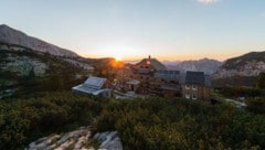 Der Mann marschierte zum Wiesberghaus.