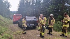 Die Feuerwehren waren gefordert – hier bei einem Einsatz in Thomatal