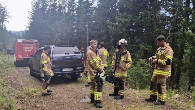 Die Feuerwehren waren gefordert – hier bei einem Einsatz in Thomatal