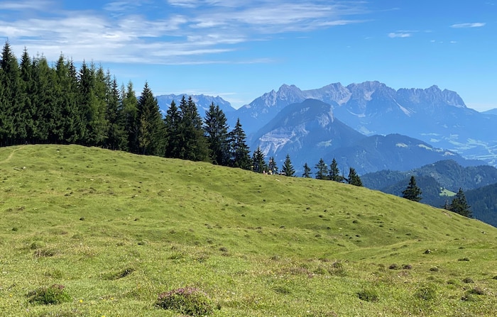 Beim Wandern am Kragenjoch war der Mann vom Weg abgekommen.