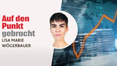 Analysiert für die „Krone“: Wirtschaftsredakteurin Lisa Marie Wögerbauer