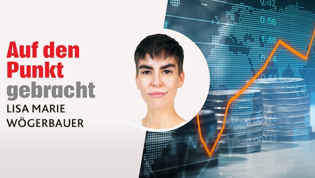 Analysiert für die „Krone“: Wirtschaftsredakteurin Lisa Marie Wögerbauer