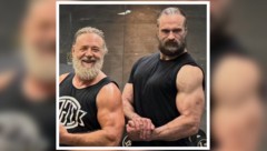 25 Kilo für eine Rolle zugenommen, jetzt wieder in Topform: Russell Crowe präsentierte seine ...