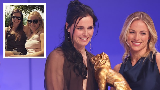 Im Weltcup waren Lara Gut-Behrami und Anna Veith Konkurrentinnen – abseits der Piste wurden sie ...