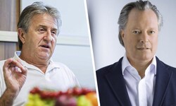 Die Unternehmer Manfred Hohensinner (links) und Frank Albert sind verärgert.
