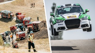 In Tragwein brannte es – das befeuerte die Kritik an der Mühlstein Rallye.