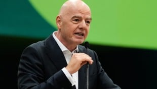 Der kritisierte FIFA-Präsident Gianni Infantino.