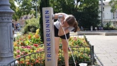 An den 180 Trinkbrunnen im Grazer Stadtgebiet sprudelt weiter das Wasser.