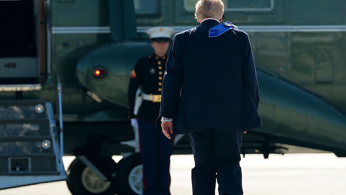 Der Präsident und sein Team waren zu keinem Zeitpunkt in Gefahr, heißt es seitens der Behörden.