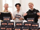 Dominik Jöbstl (li.), Robert Haidl (Mitte) und Fabio Steiner wollen die bequemste Boxershort auf ...