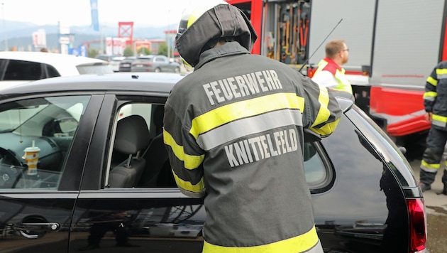 Die Feuerwehr Knittelfeld rückte in kürzester Zeit aus.