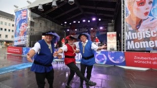 Der Altstadtzauber wurde von den Stadtrichtern eröffnet.