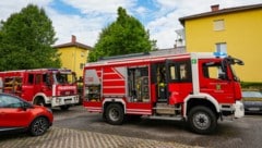 Zwei Feuerwehren standen im Einsatz.