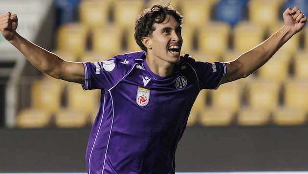Sanel Saljic scored the 2–1 goal for Austria