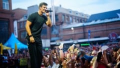 Sänger Wincent Weiss begeisterte die Metastadt am Donnerstagabend.
