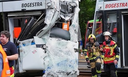 Einsatzkräfte hatten am Donnerstag in Gelsenkirchen alle Hände voll zu tun.