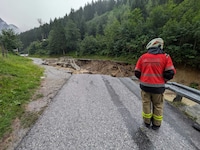 Hochwasser im Kötschachtal