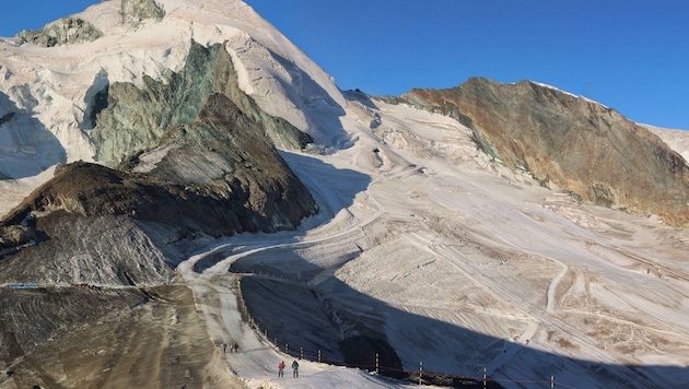 Auch in Saas Fee reagiert man auf die Hitzewelle.
